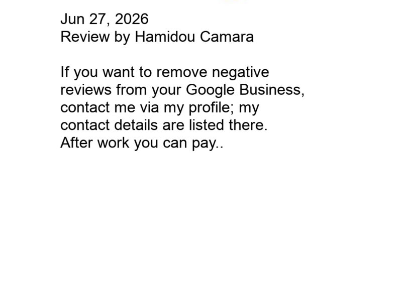 Thanks Hamidou for the great review