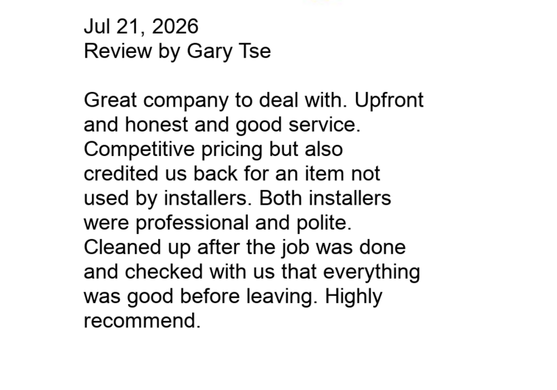 Thanks Gary for the great review