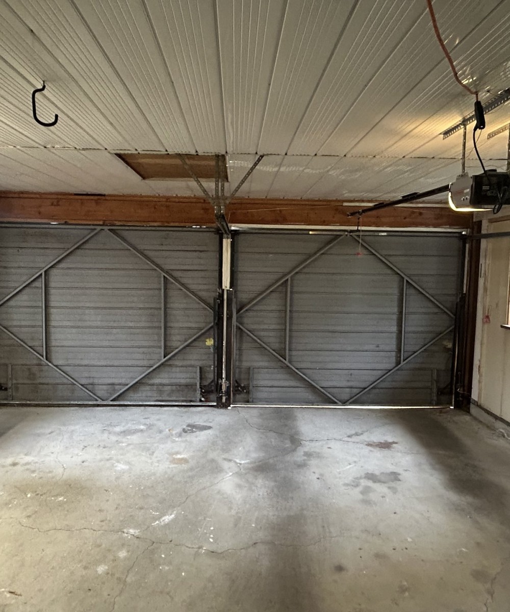 Hormann 3400 white garage door Richmond BC installation