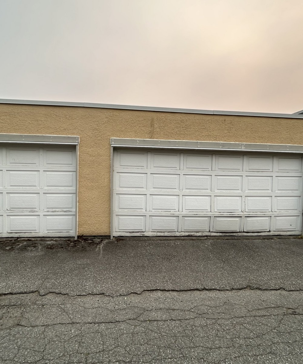 Steel-Craft T-12 garage door replacement in Vancouver with Liftmaster opener
