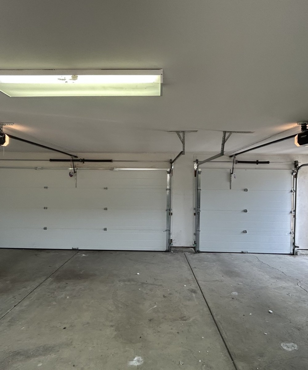 Steel-Craft T-12 garage door replacement in Vancouver with Liftmaster opener