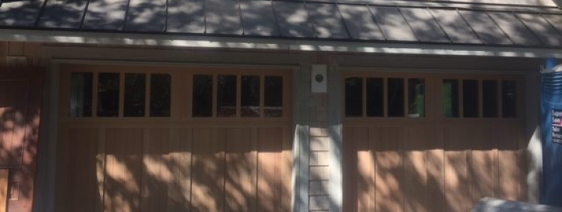 Custom Wood Doors Installed