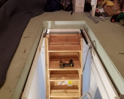 Service Call for Attic Stairway in West Vancouver