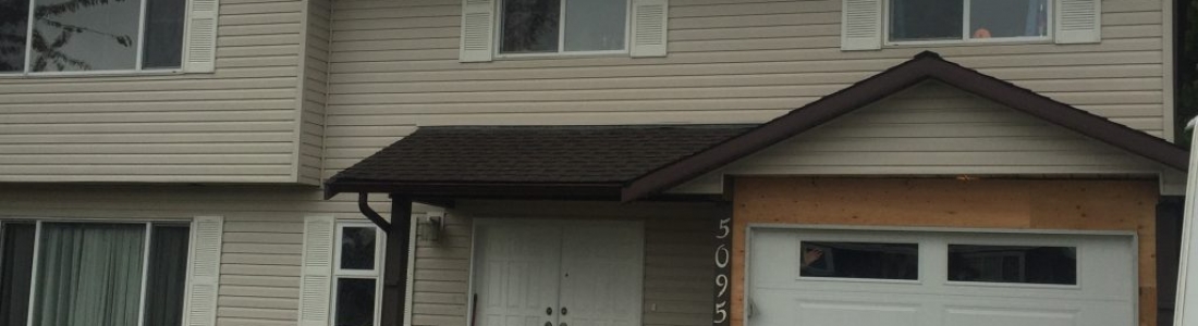 Install of Single Car Garage Door in Delta